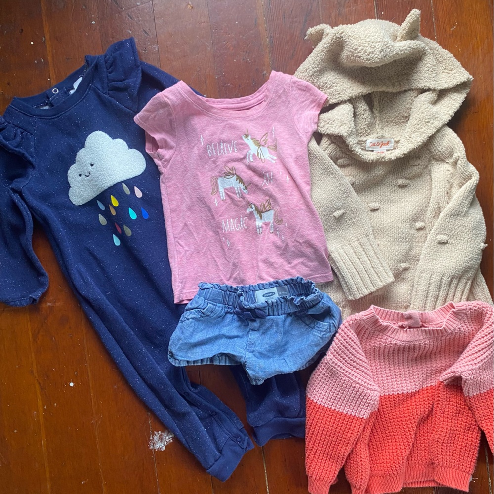 12 month girls clothes bundle
